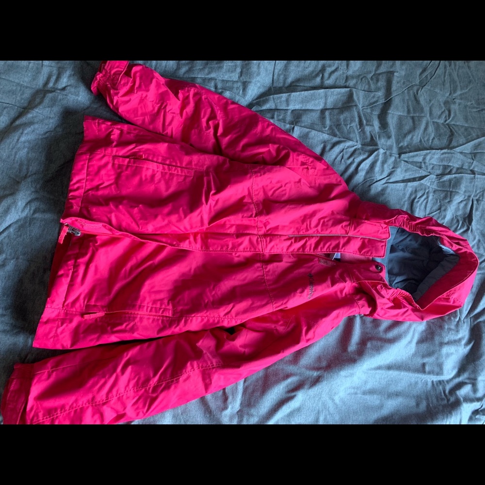 Girl’s Columbia interchangeable winter jacket.